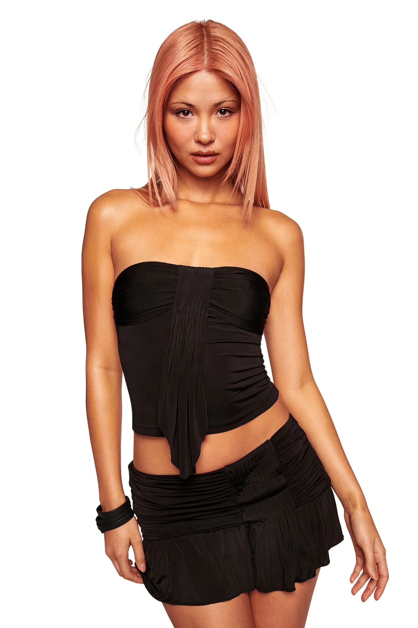 ELYSIA BOOB TUBE - BLACK